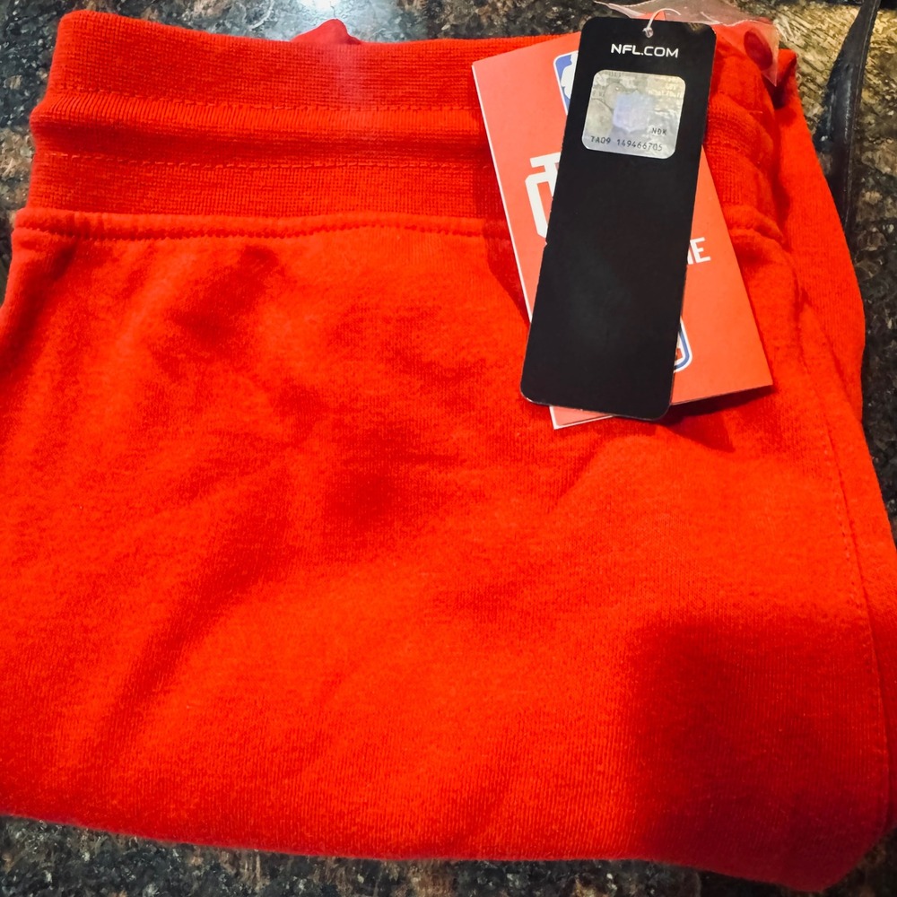 NWT Ultra Game NFL Mens Kansas City Chiefs Jogger Sweatpants Red Large - Picture 6 of 6